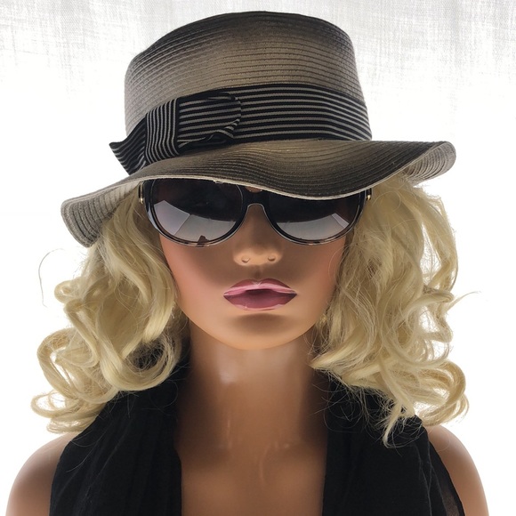 Oleg Cassini Round Tortoise Shell Frame Medium Arm Tan Tint - Picture 7 of 7